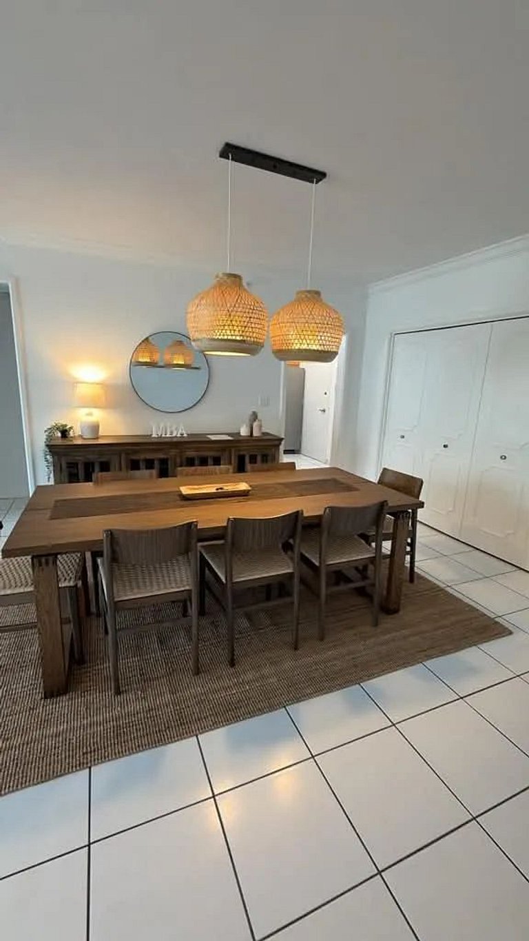 Departamento en Miami Beach para 6 personas con vista a la b
