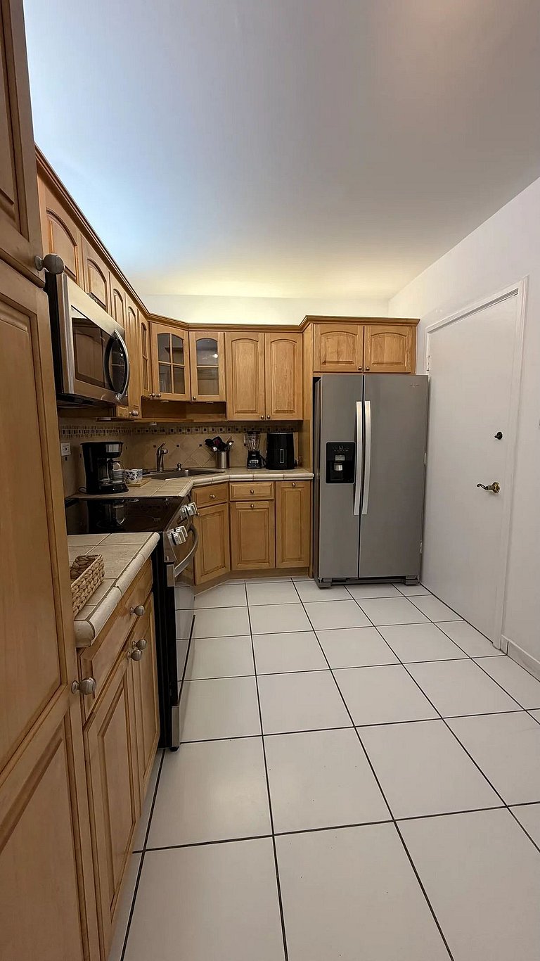 Departamento en Miami Beach para 6 personas con vista a la b