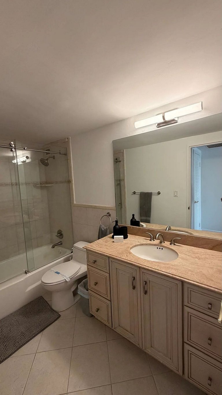 Departamento en Miami Beach para 6 personas con vista a la b