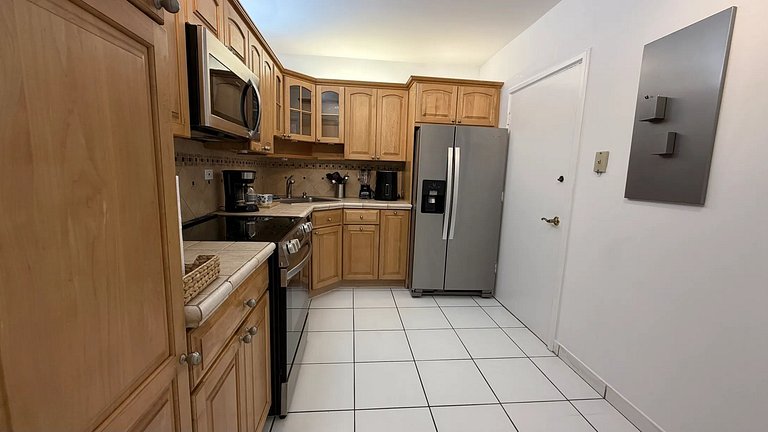 Departamento en Miami Beach para 6 personas con vista a la b