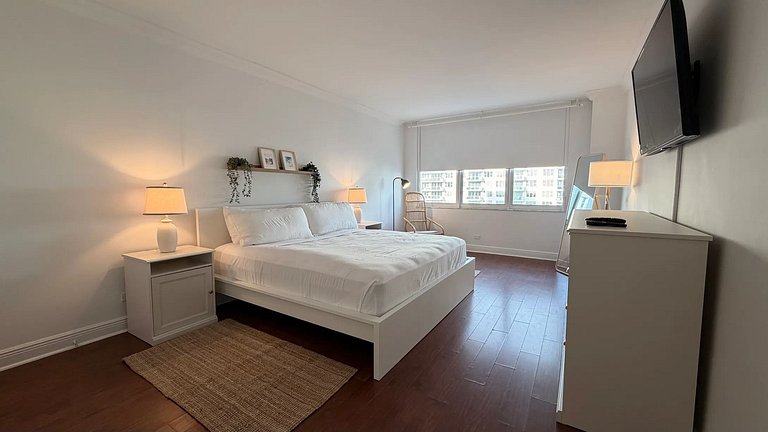 Departamento en Miami Beach para 6 personas con vista a la b