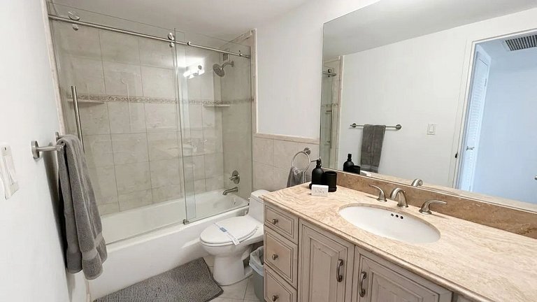 Departamento en Miami Beach para 6 personas con vista a la b