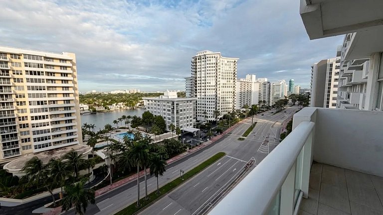 Departamento en Miami Beach para 6 personas con vista a la b