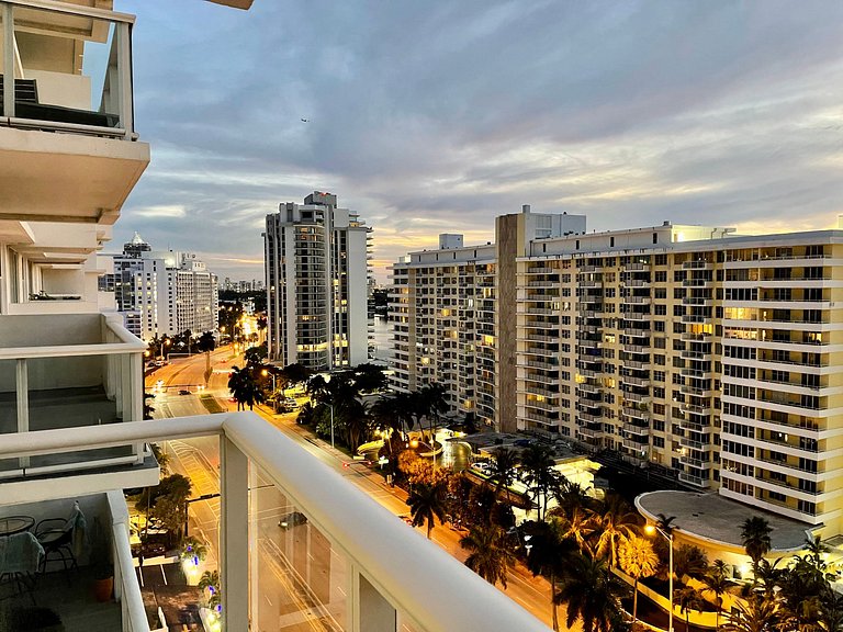 Departamento en Miami Beach para 4 personas con vista a la b